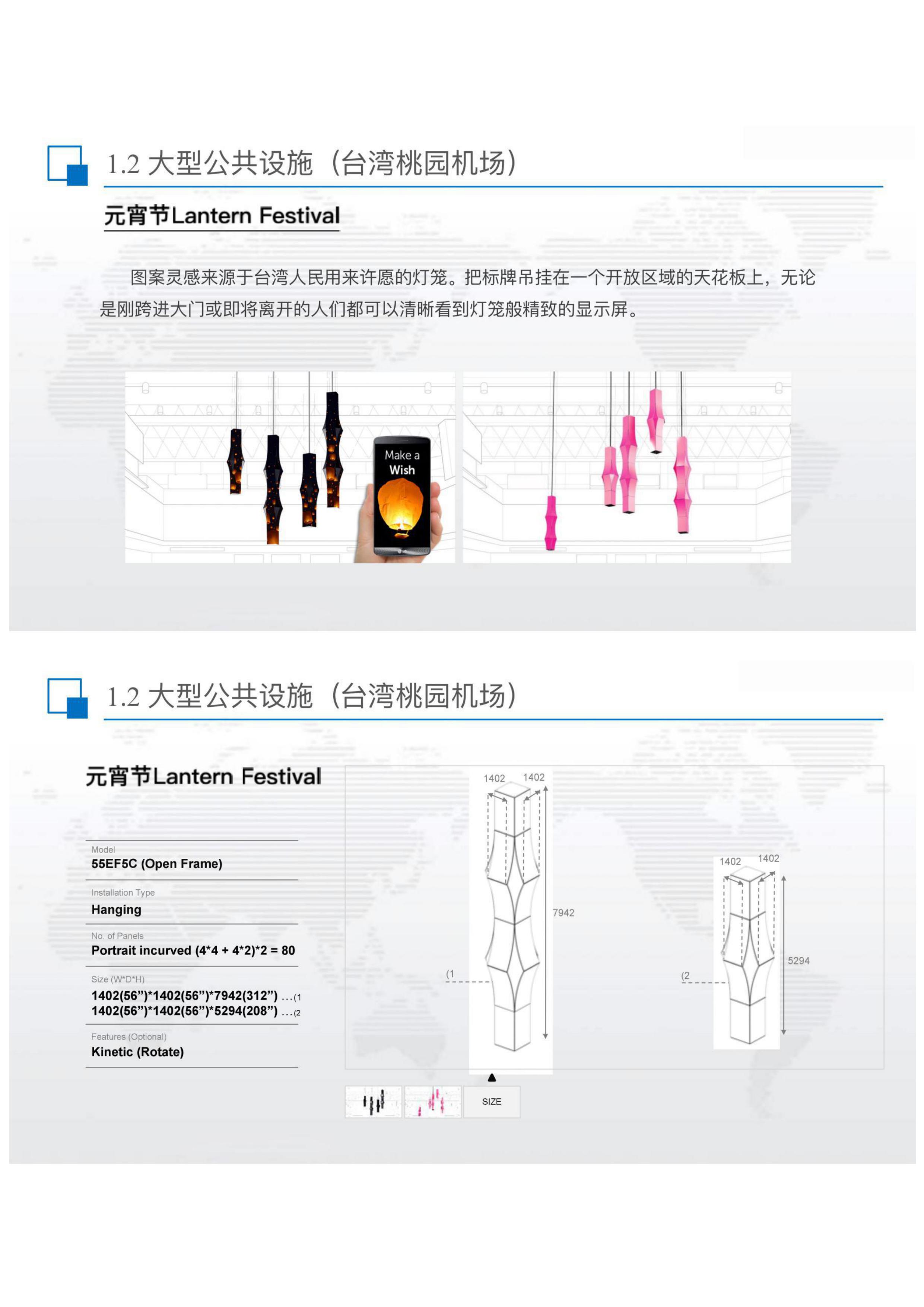 OLED双面显示屏